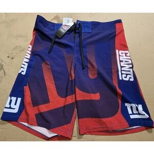 NY Giants Mens Shorts Trunks NFL SZ 34 NWT NEW Football New York
